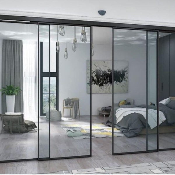 Cửa nhôm hệ Slim